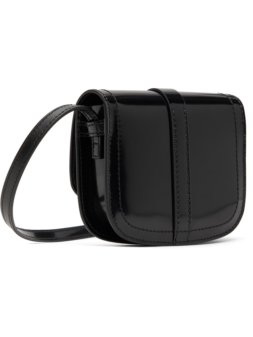 Black Voyou Neck Crossbody Bag - 3