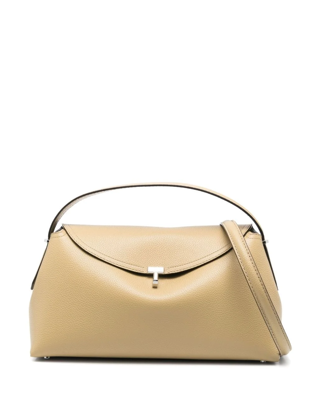 T-Lock leather handle bag - 1