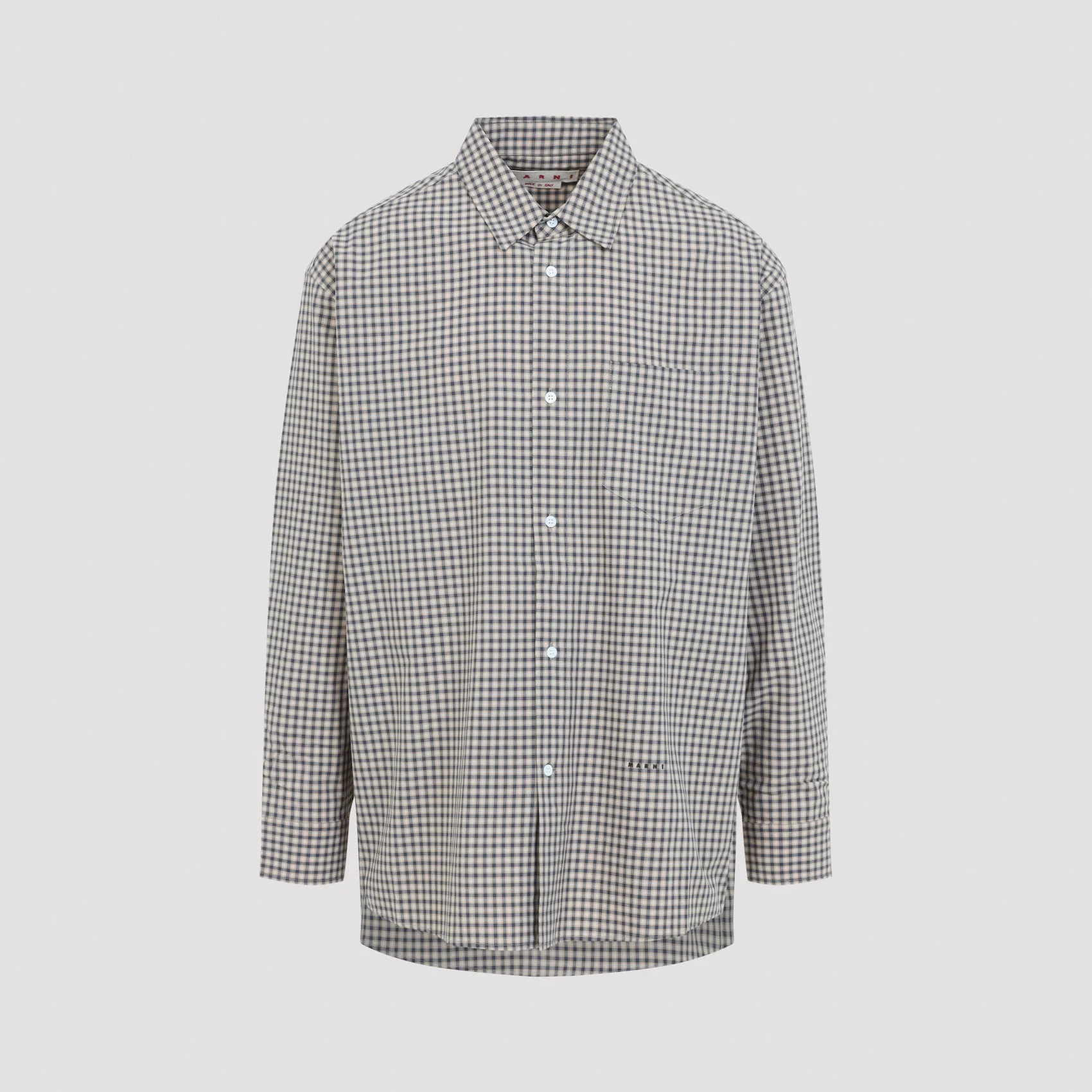 Marni Micro Check Pattern Shirt - 1