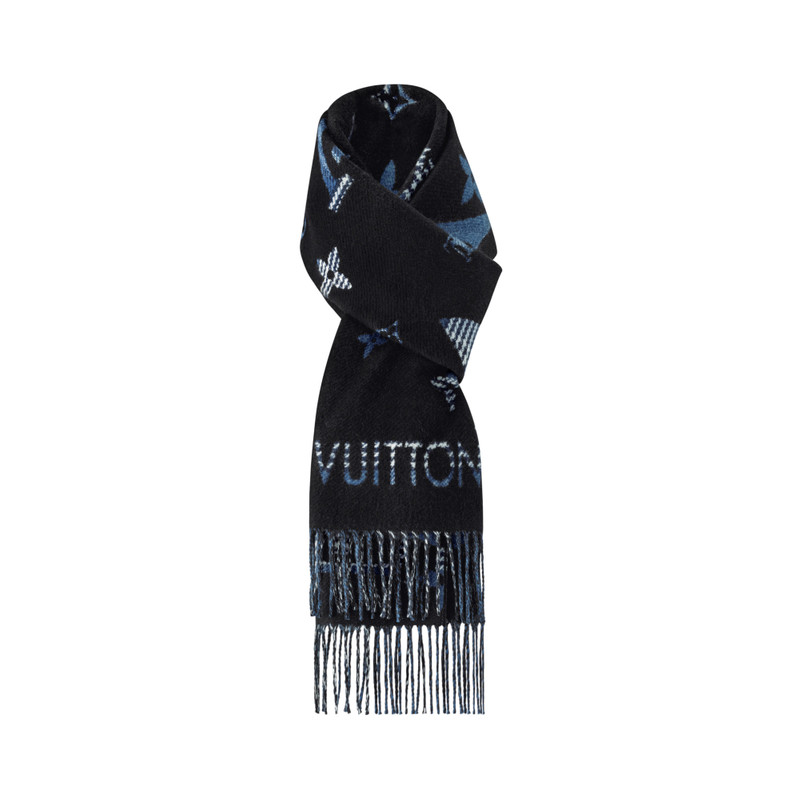 Louis Vuitton LV Galaxy Tartan Scarf outlook