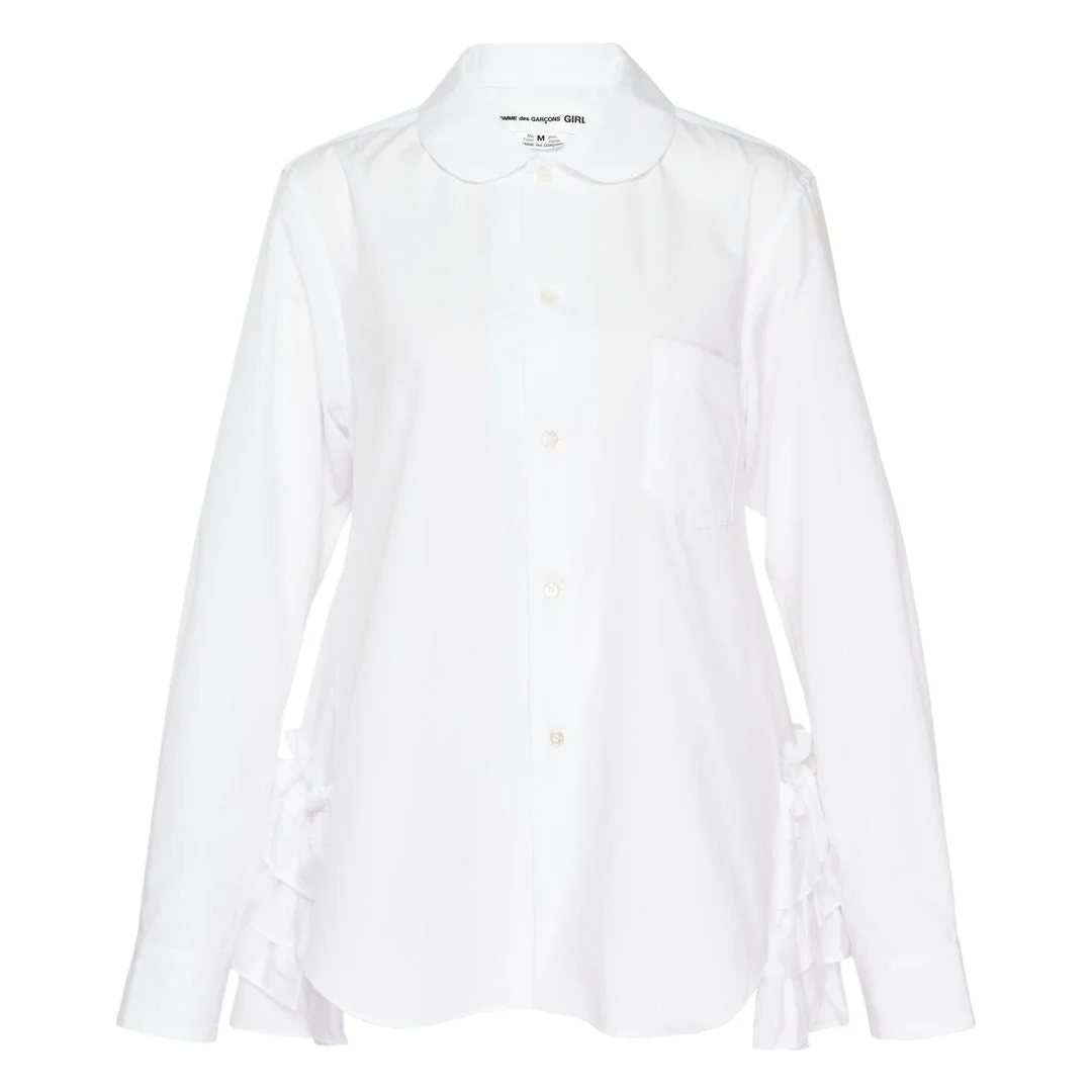 Ruffle Side Blouse - 1