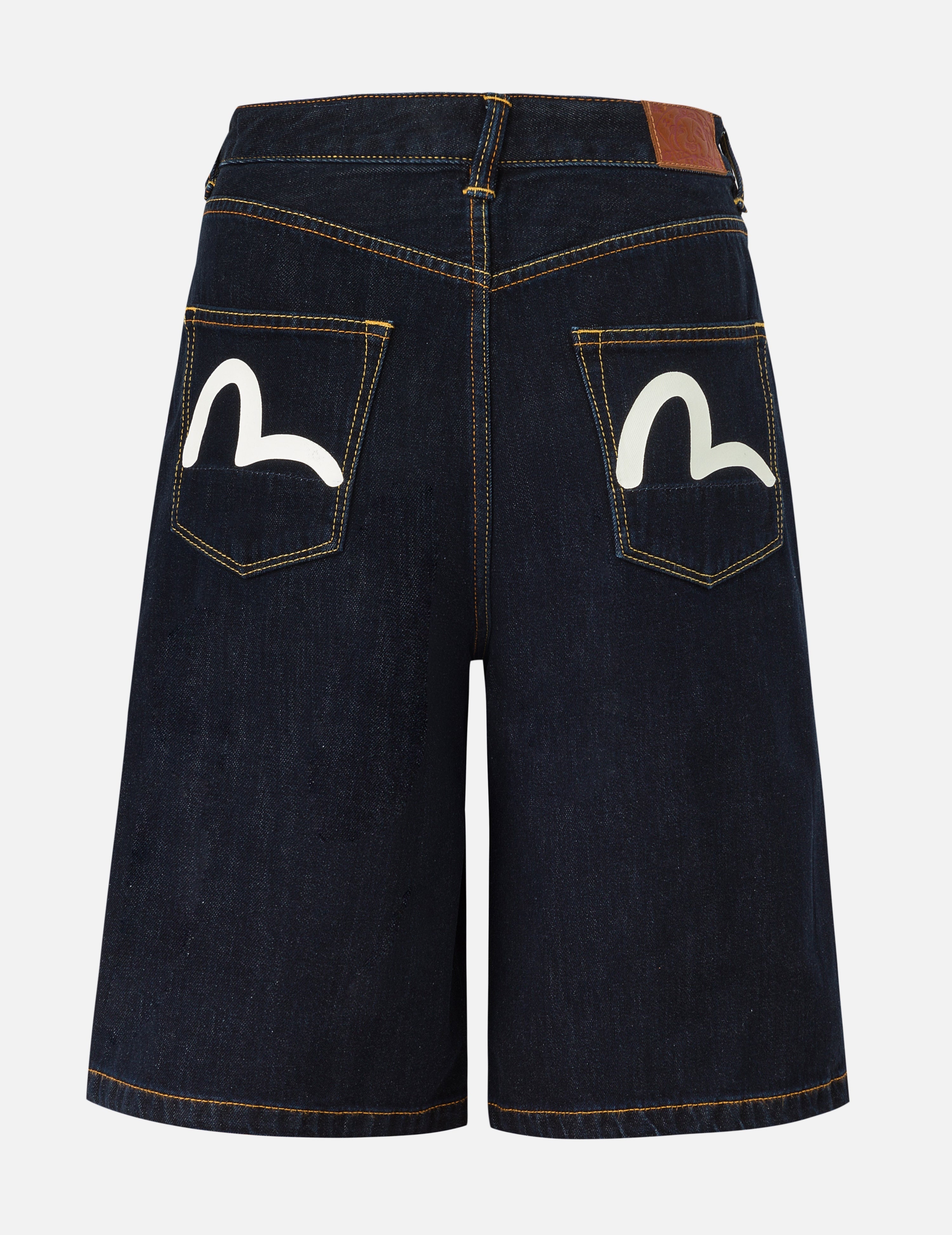 EVISU Multi-Pocket Fashion Fit Denim Shorts | REVERSIBLE
