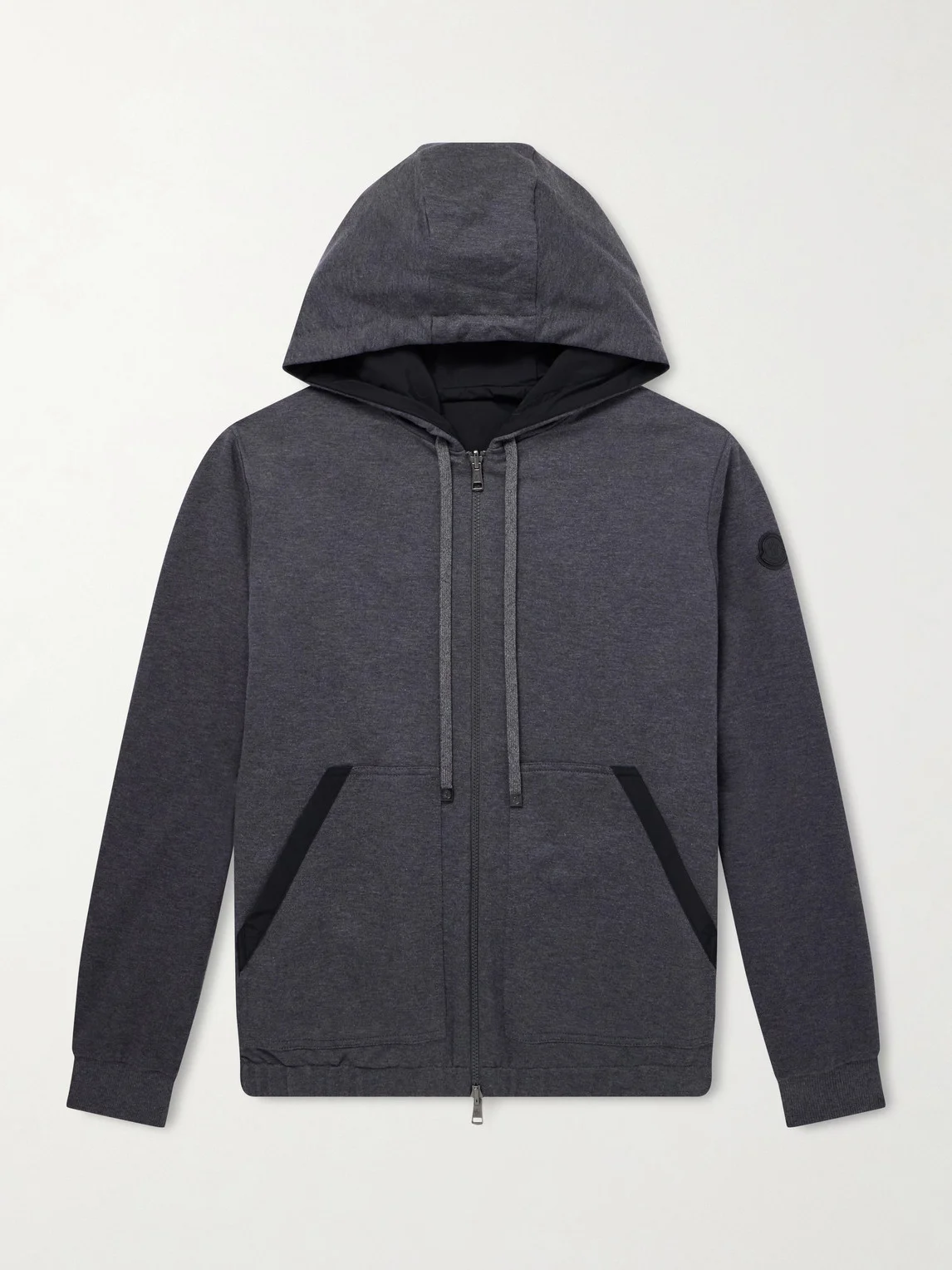Cotton Zip-Up Hoodie - 1