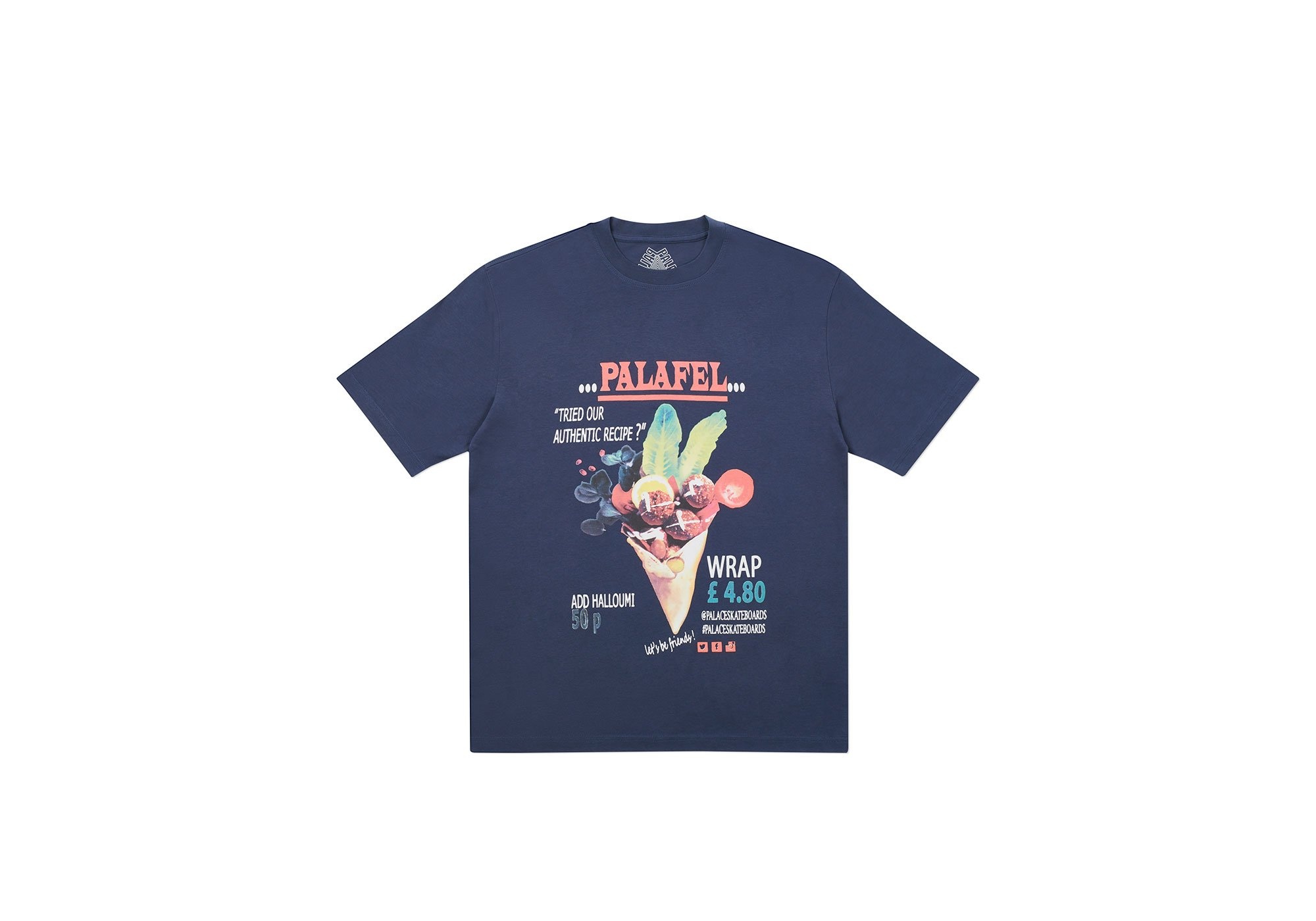 PALAFEL T-SHIRT NAVY - 1