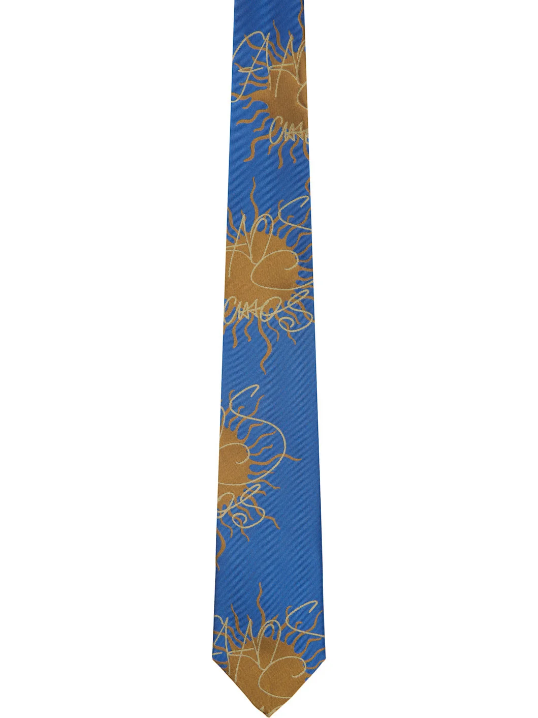 Blue 8.5cm 'Chaos' Tie - 1