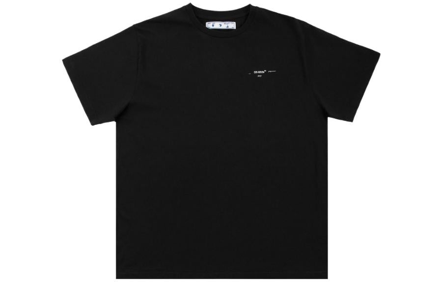 Off-White Painting Arrows Cotton Short Sleeve OMAA038G20JER0061088 - 2