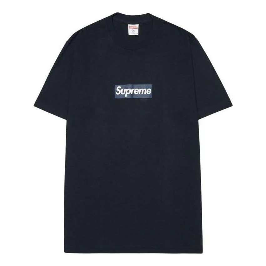 Supreme New York Yankees Box Logo T-Shirt 'Black White' SUP-0022 - 1