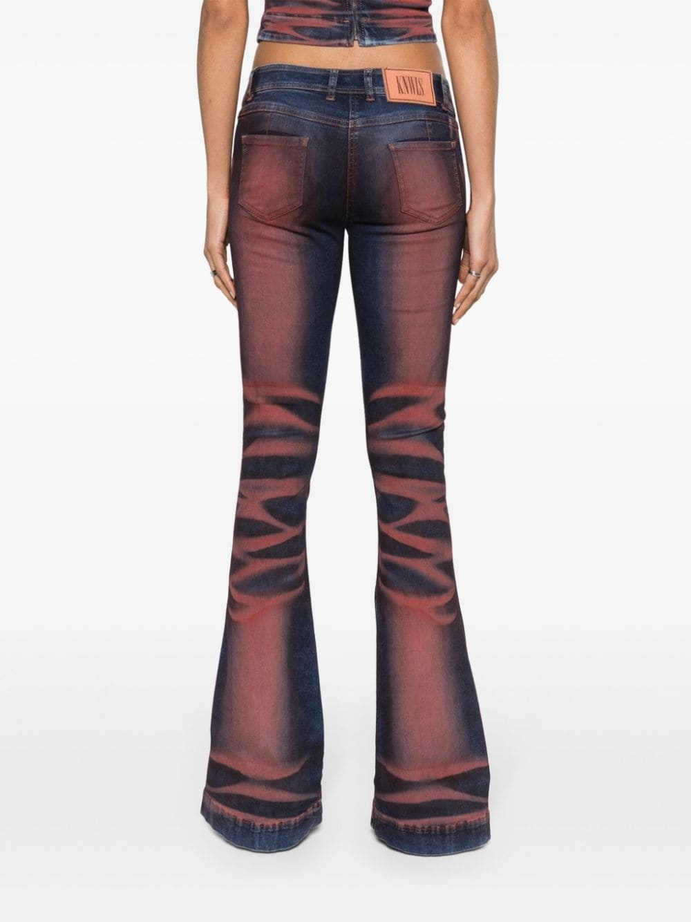 Harley low-rise flared jeans - 4