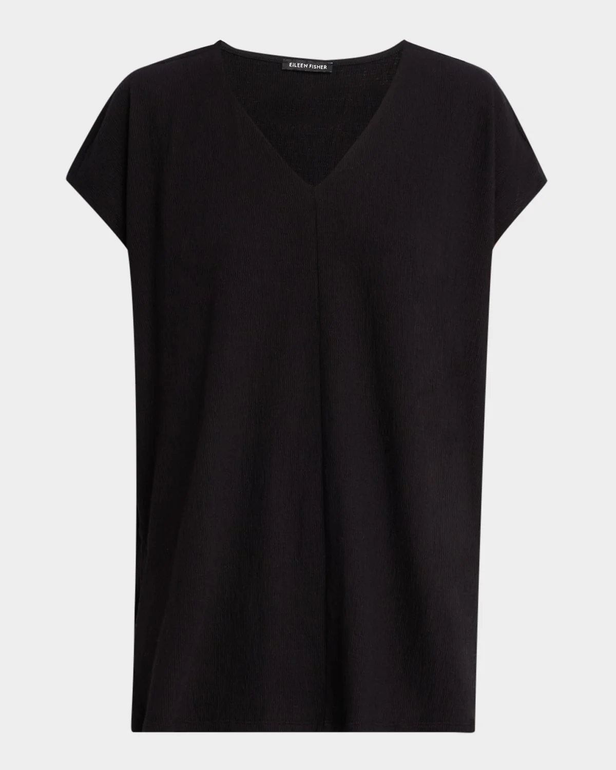 Crinkled Organic Cotton Jersey Tunic - 1