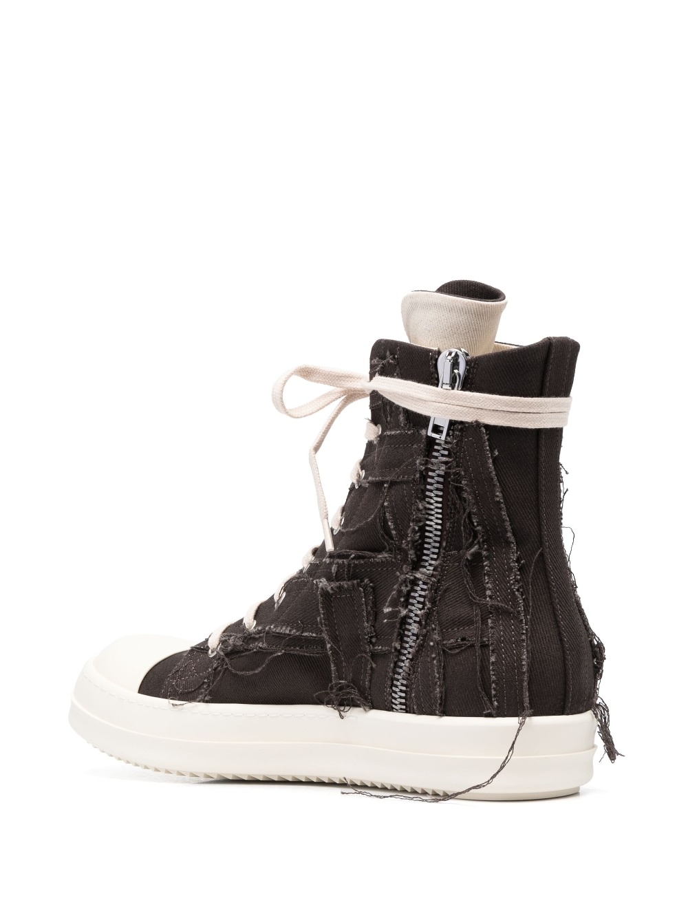 distressed high-top sneakers - 3