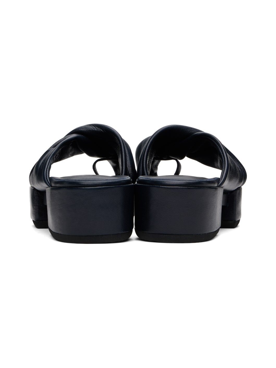 Black Twist Sandals - 2
