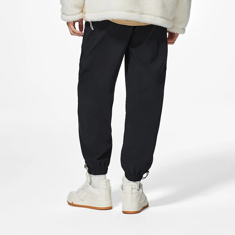 Li-Ning Embroidered Logo Joggers Pants 'Black' AYKSA33-1 - 4