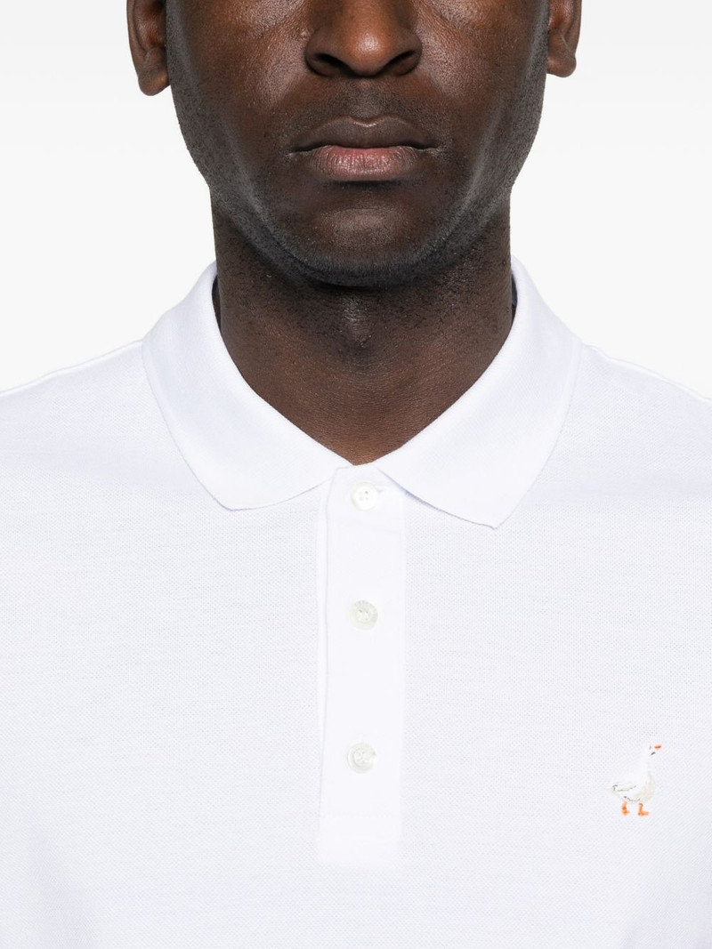 animal appliqué polo shirt 5