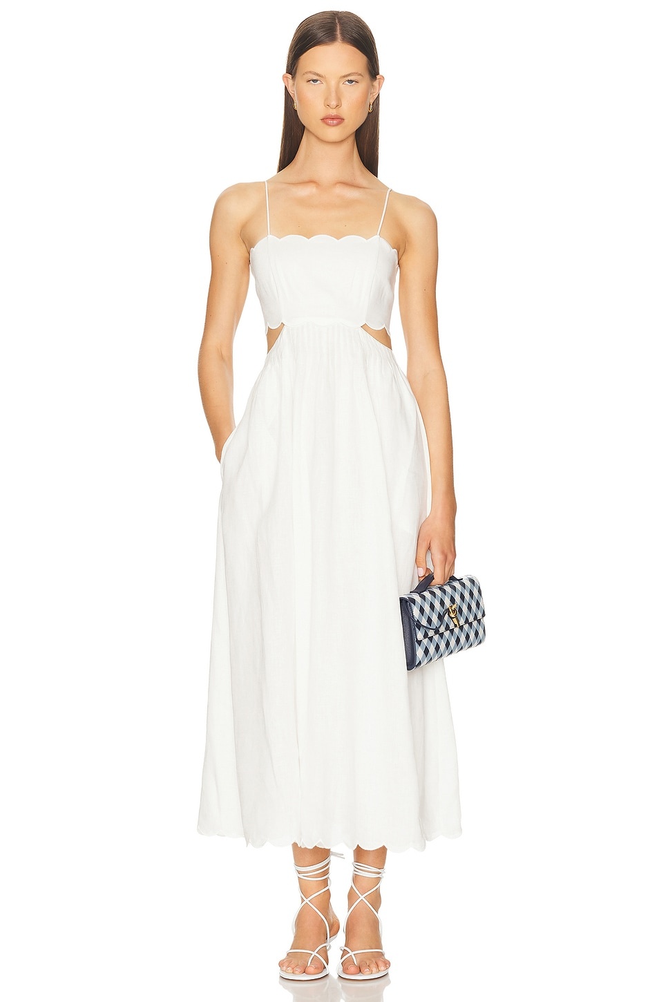 Rhiannon Scallop Midi Dress - 4