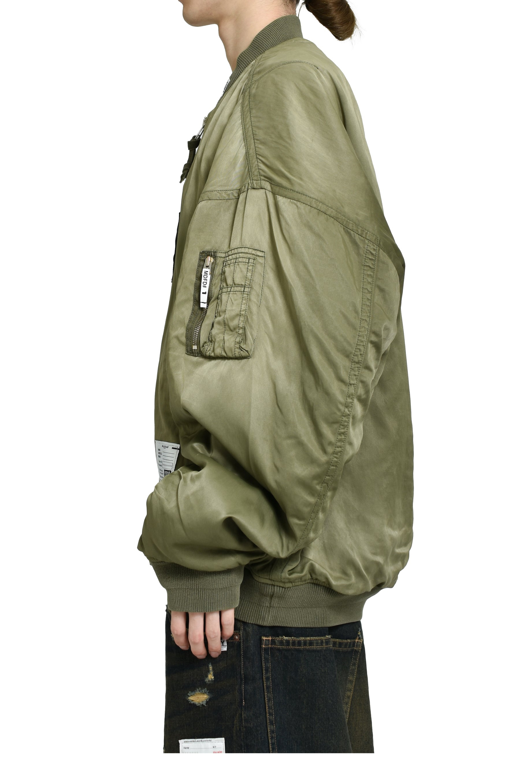 AGED FLIGHT JACKET / KHA - 3