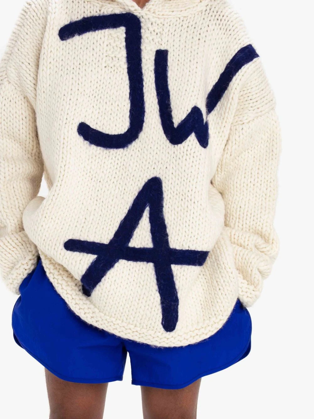 HANDKNIT JWA CHUNKY HOODIE - 7