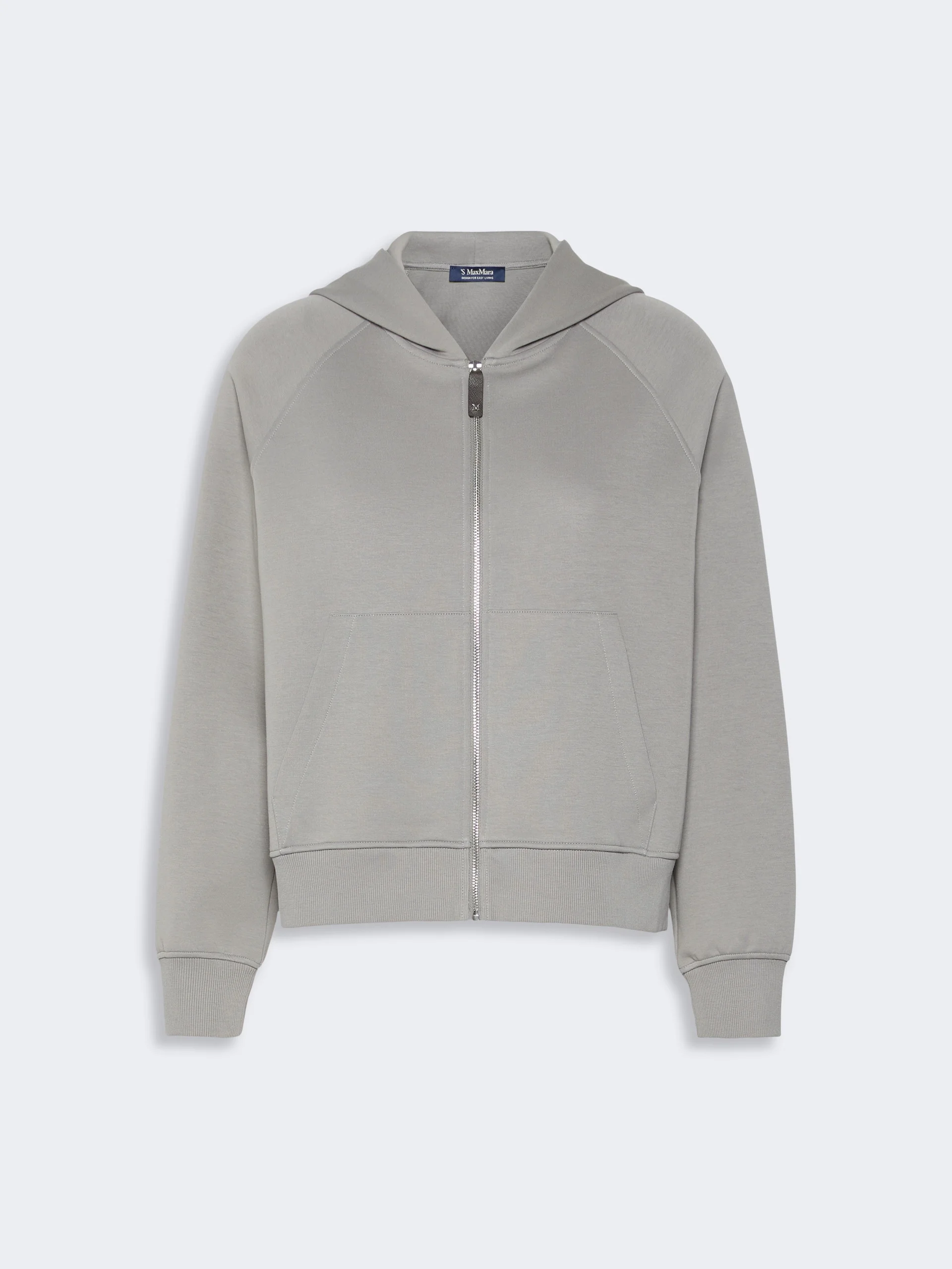 MAREA Technical cotton jersey sweatshirt - PEARL GREY - 1