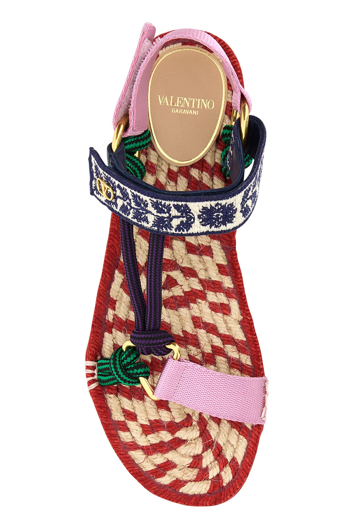 Embroidered fabric Lake Powell sandals - 4