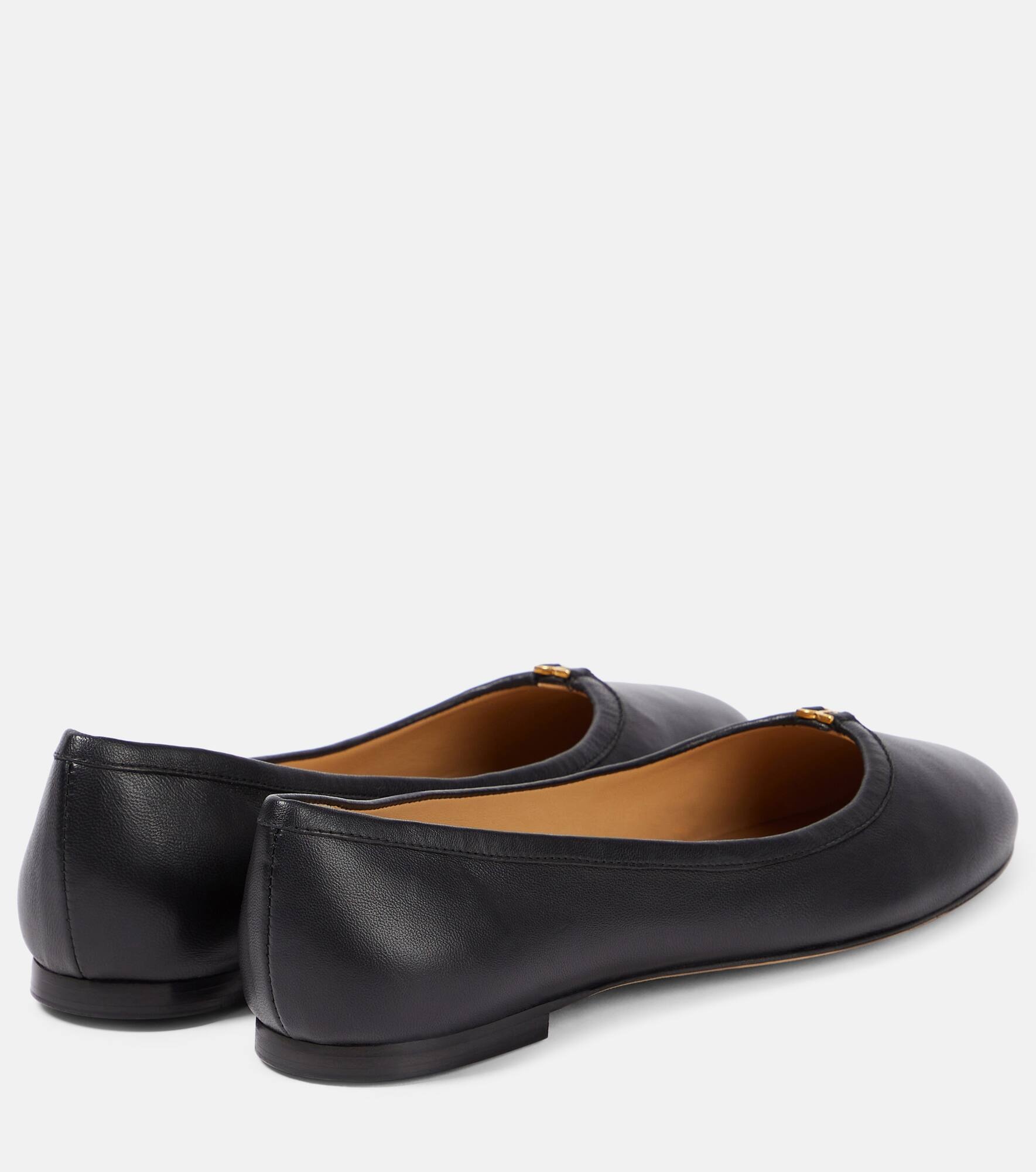 Marcie leather ballet flats - 3