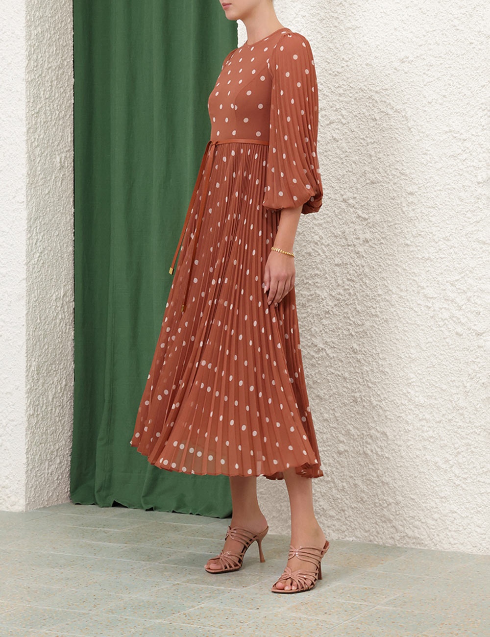 Zimmermann SUNRAY LONG SLEEVE MIDI | REVERSIBLE