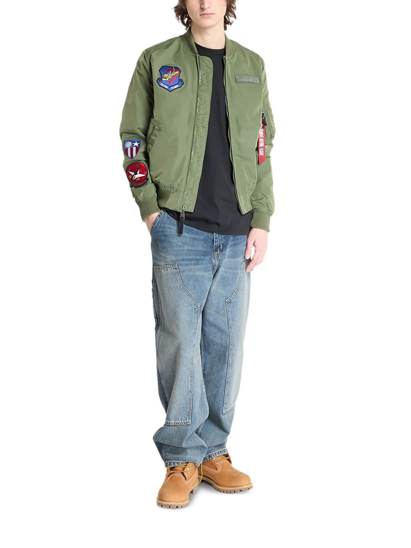 ALPHA INDUSTRIES MA-1 TT Flying Tigers bomber jacket outlook