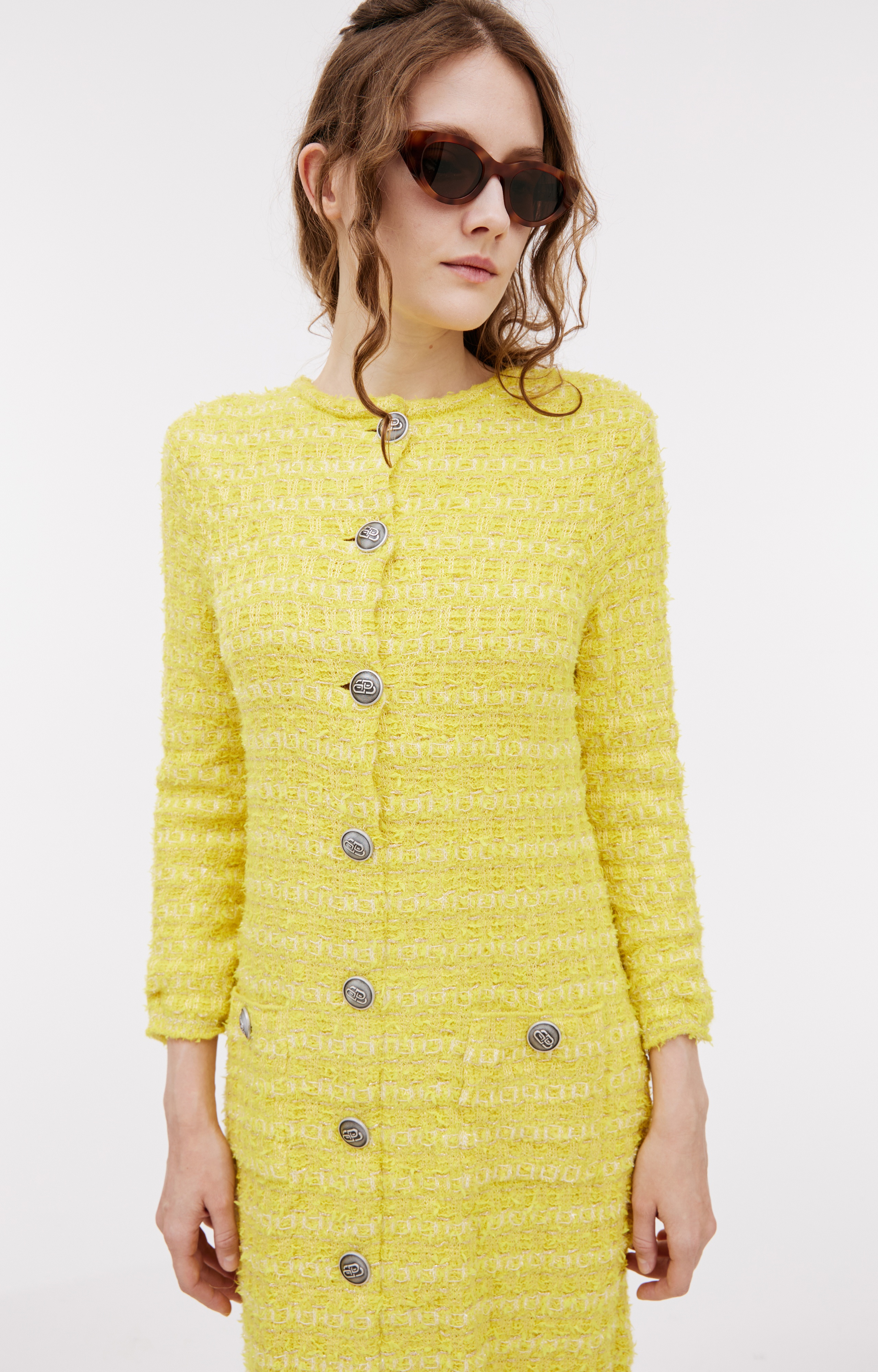 TWEED MIDI DRESS - 4