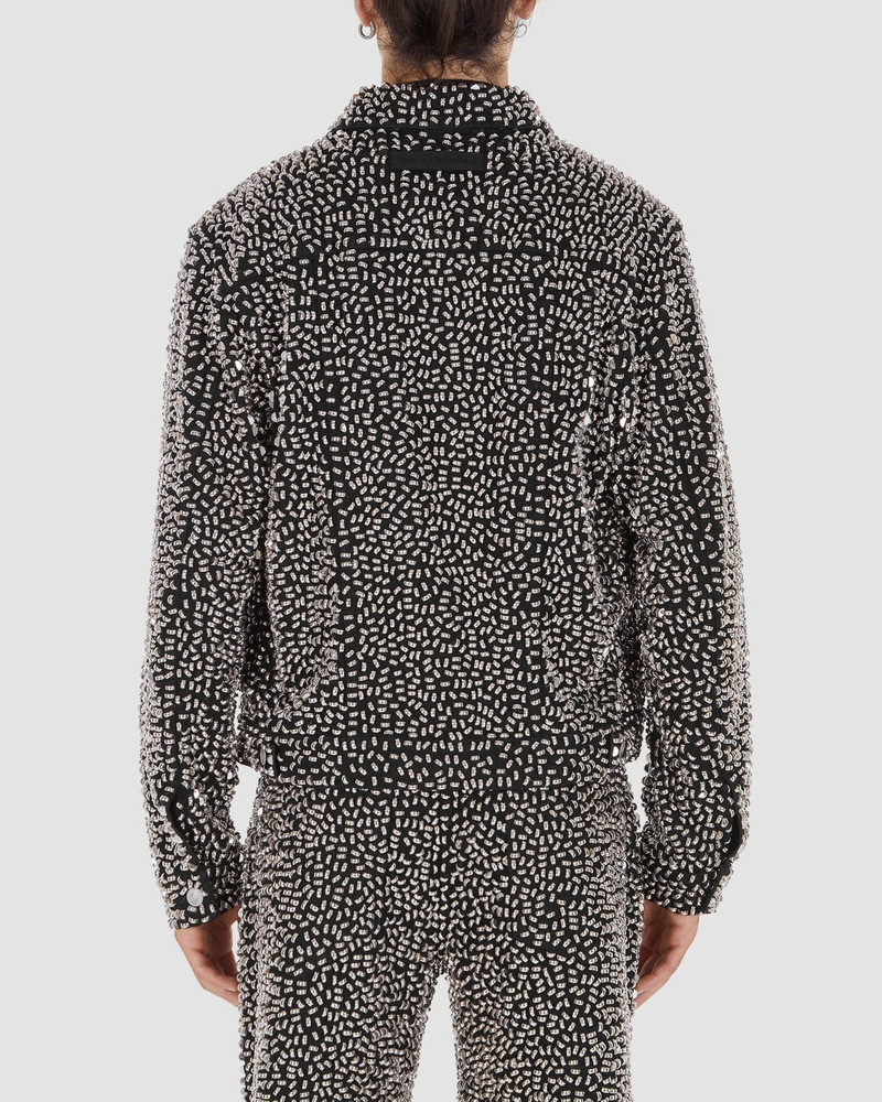 UNISEX STUDDED DENIM JACKET MADE TO ORDER 5