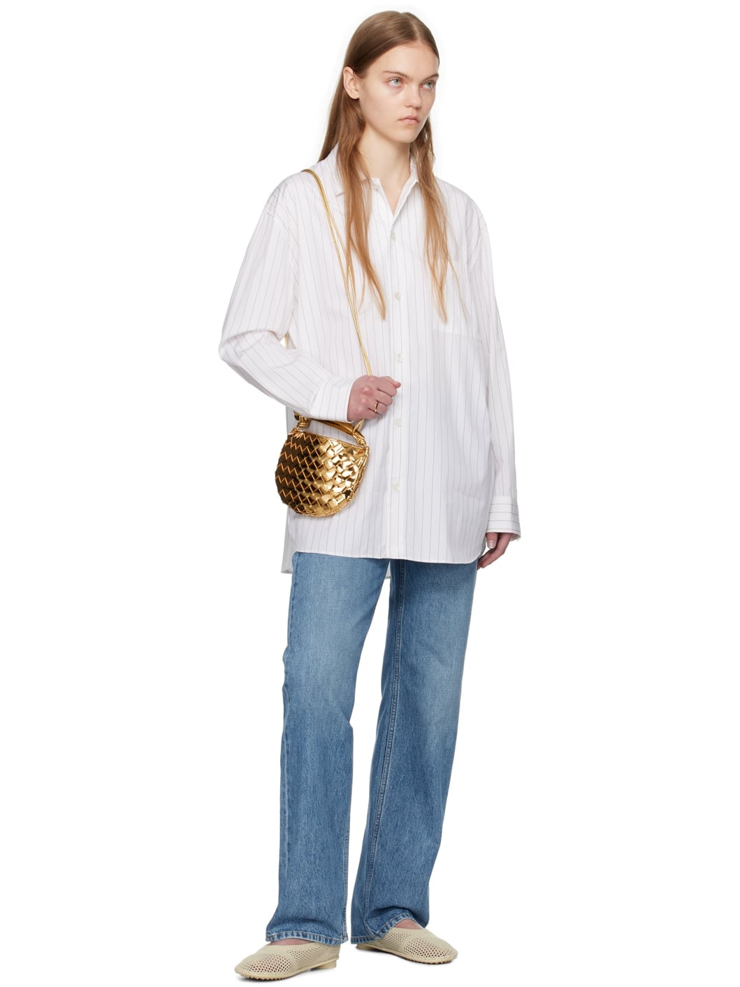 Gold Mini Sardine Bag - 4