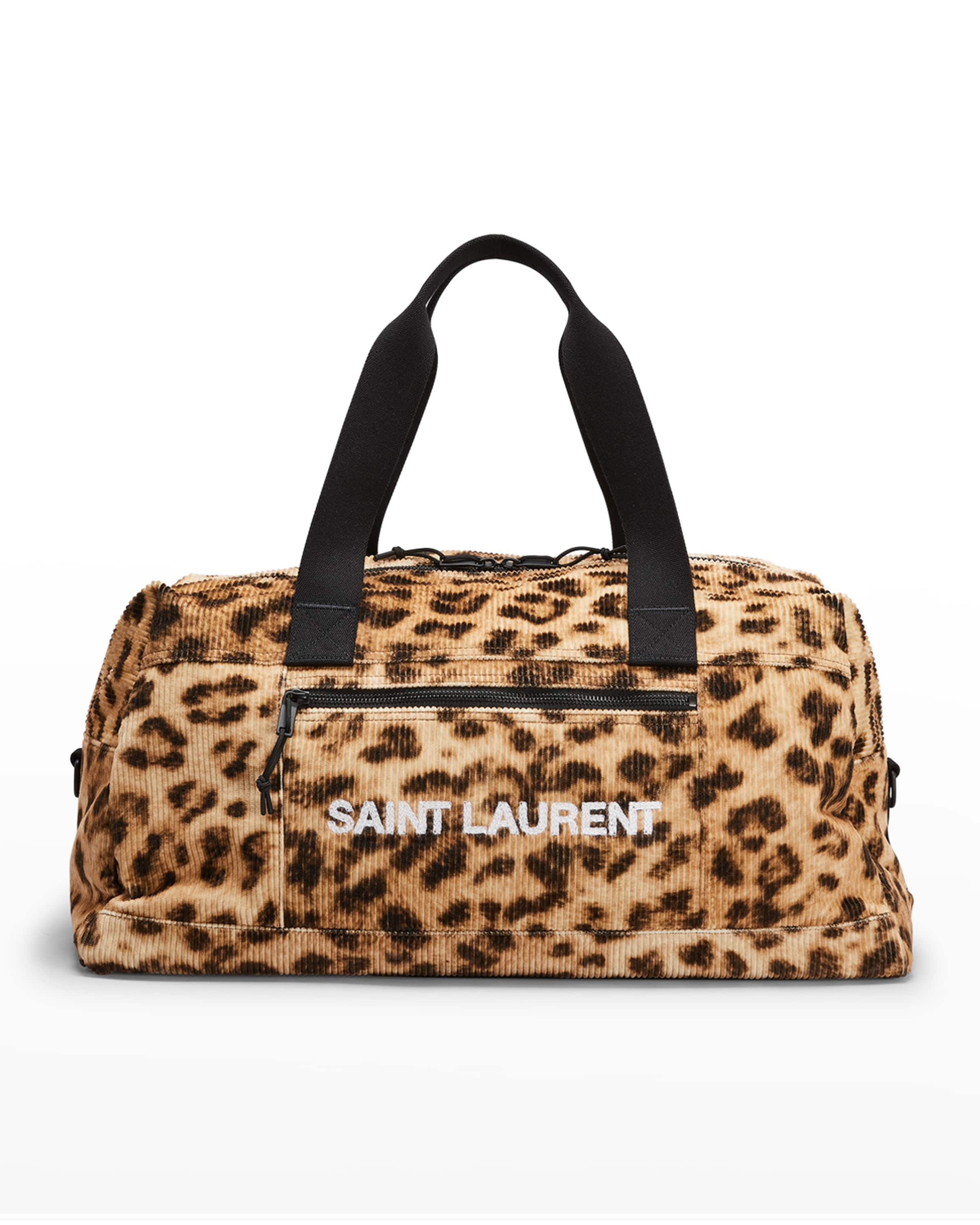 ★Saint Laurent★Nuxx ロゴ プリント ダッフル バッグ サンローラン NUXX ヌックス ダッフルバッグ ブランドオフ SAINT