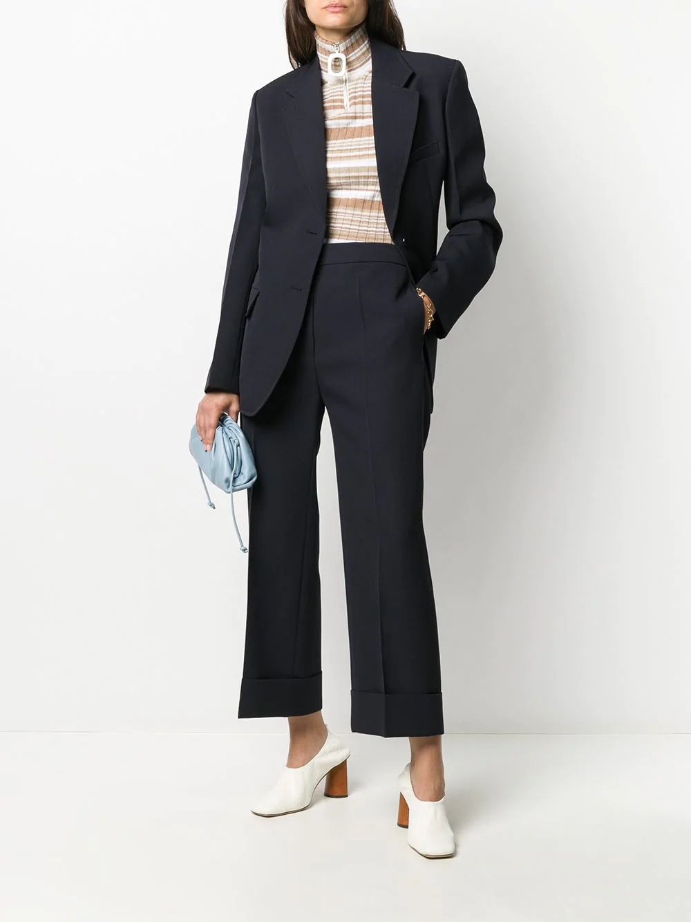 cropped tailored trousers - 2