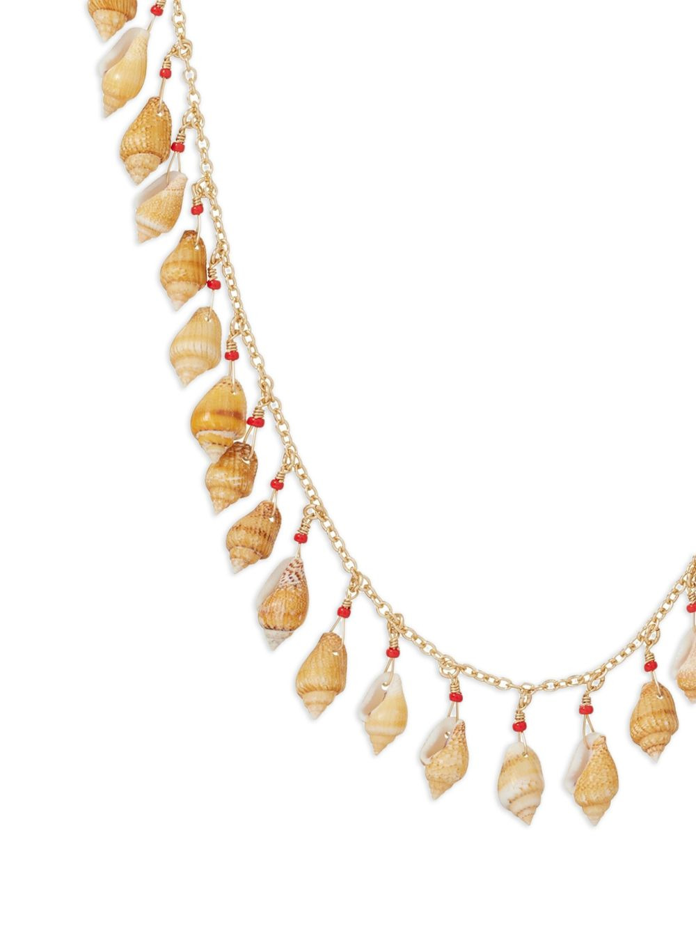 seashell-charm necklace - 2