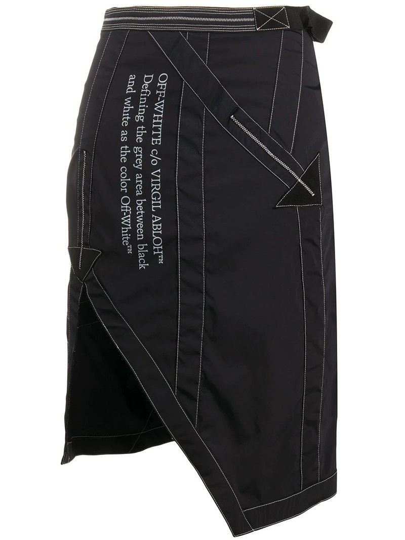side-vent asymmetric skirt 1