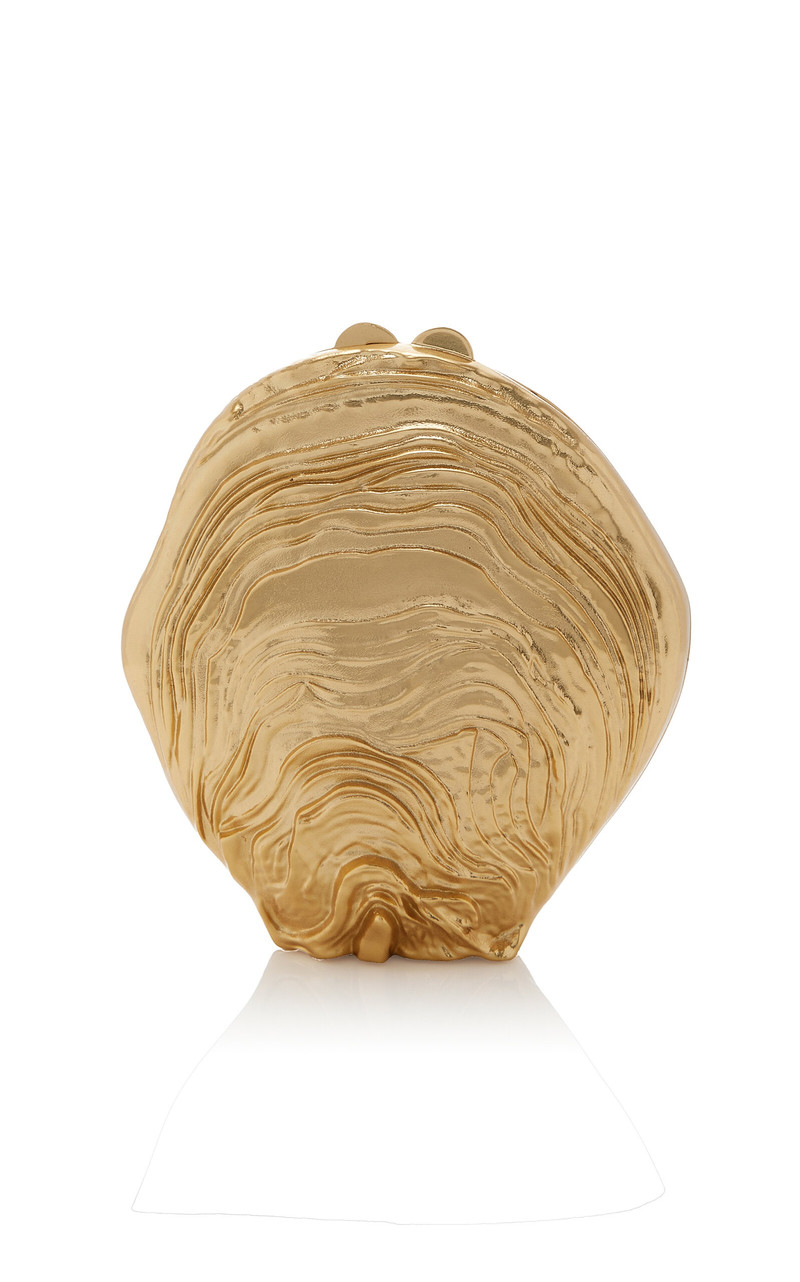 Cove Shell Clutch gold 1