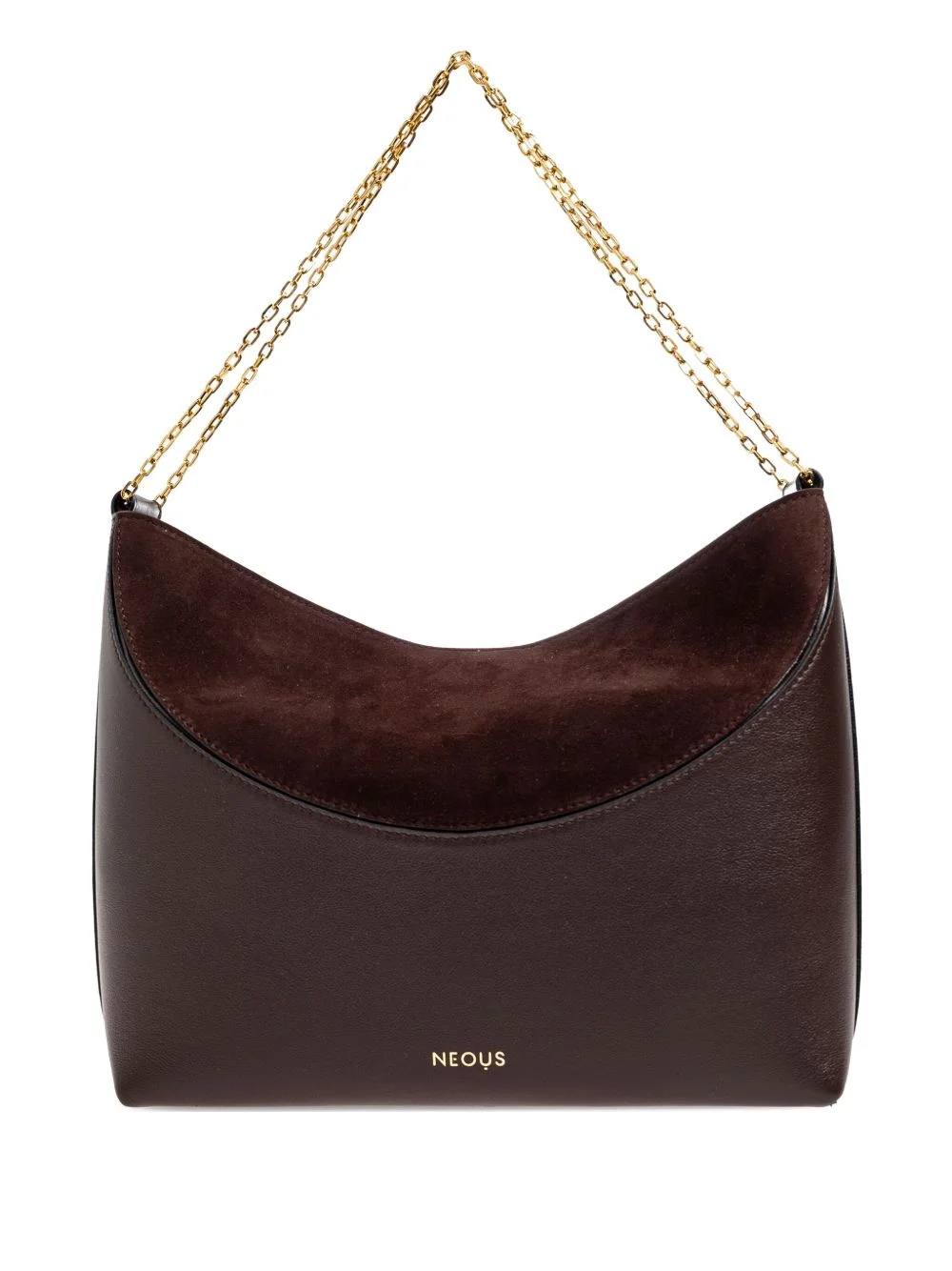Pavo suede chain-strap tote bag - 1