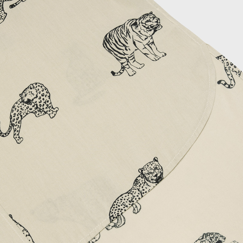 PRINTED TAILCOAT SHIRT IN VISCOSE 4