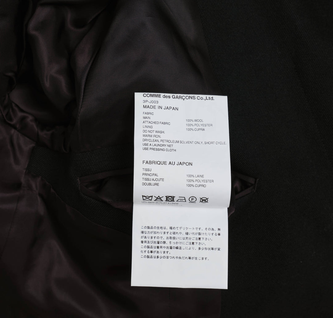 Wool Gabardine Polyester Jacket - 4