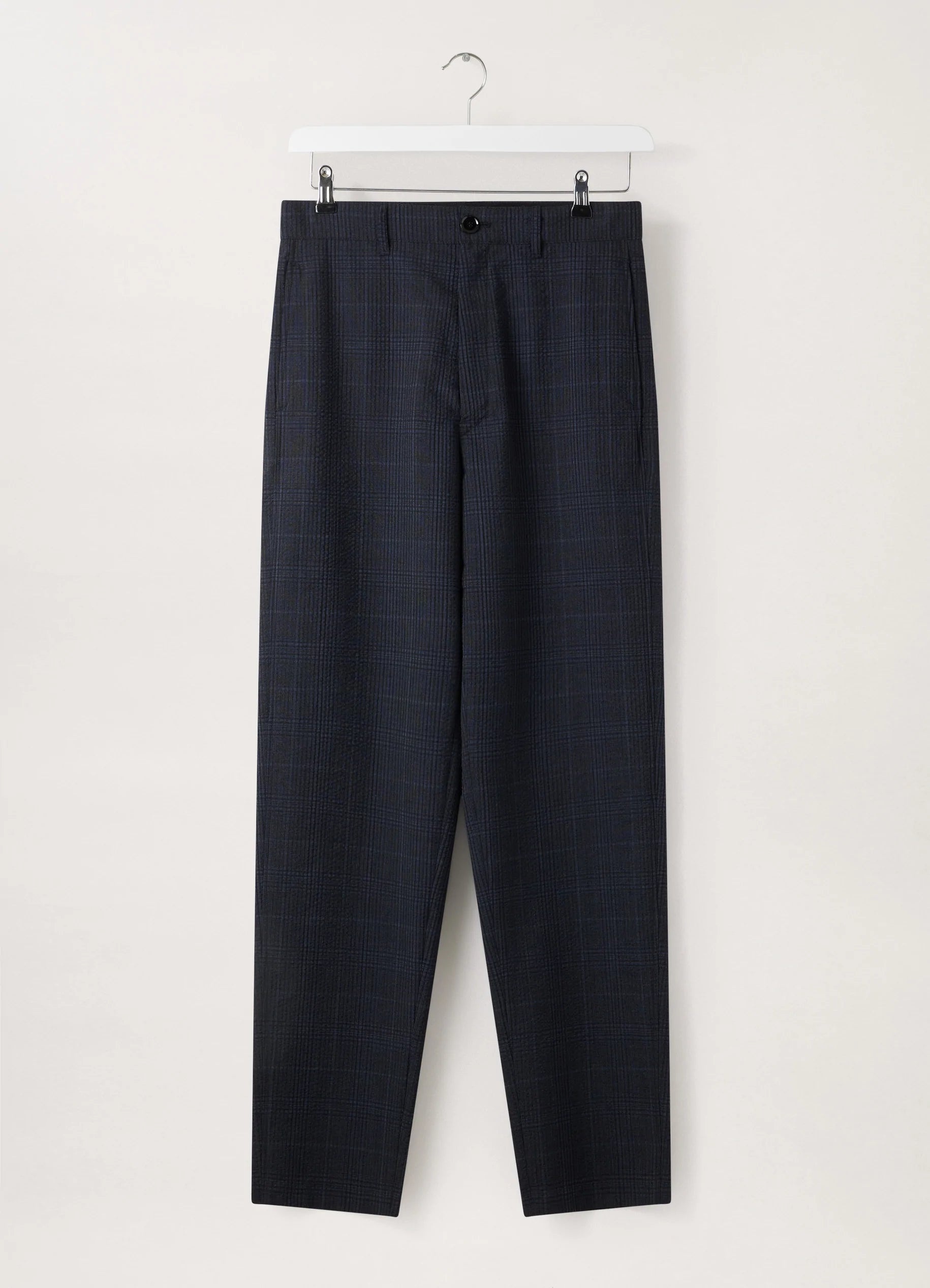 LOOSE SUIT PANTS
CHECKED SEERSUCKER - 1