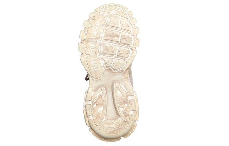(WMNS) Balenciaga Track 1.0 Sneakers 'Faded Beige and White Mesh and Suede Like Fabric' 542436W3CN29 - 6