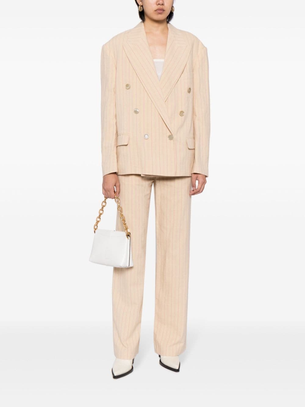 wide-lapels double-breasted blazer - 2