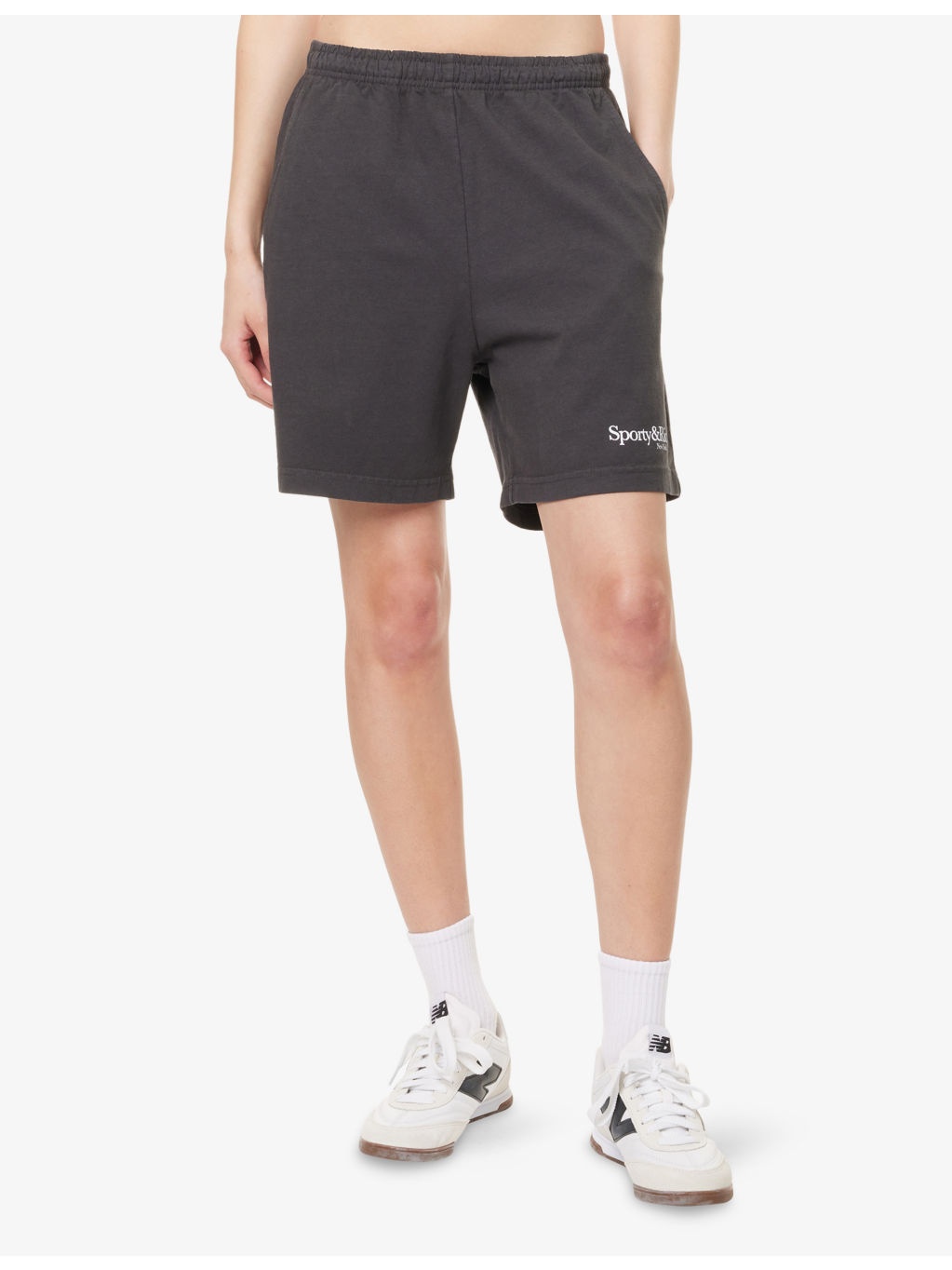 Sports NY Gym Cotton-Jersey Shorts - 3