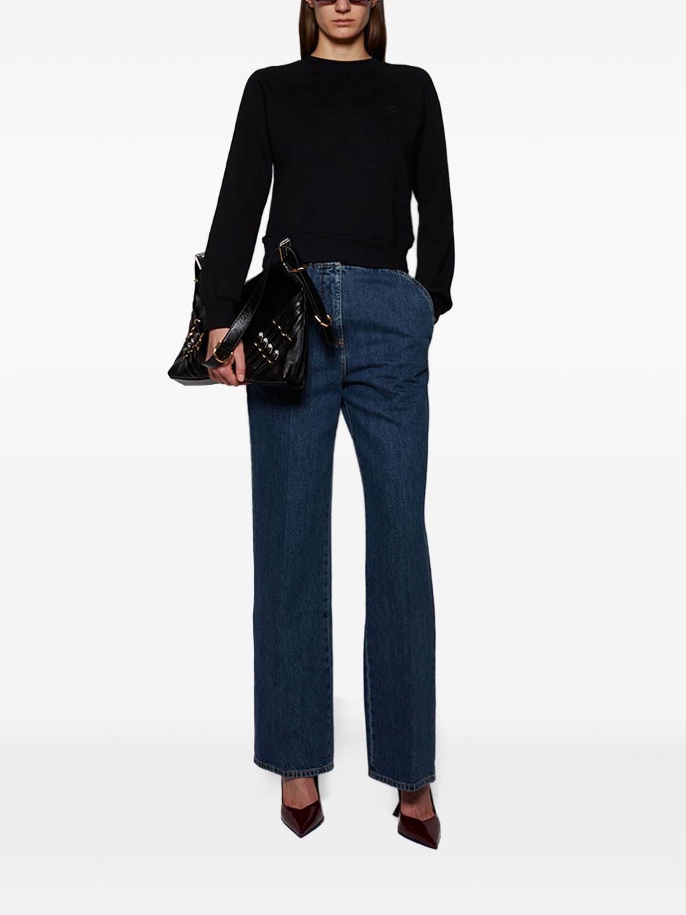 round-neck sweatshirt - 2