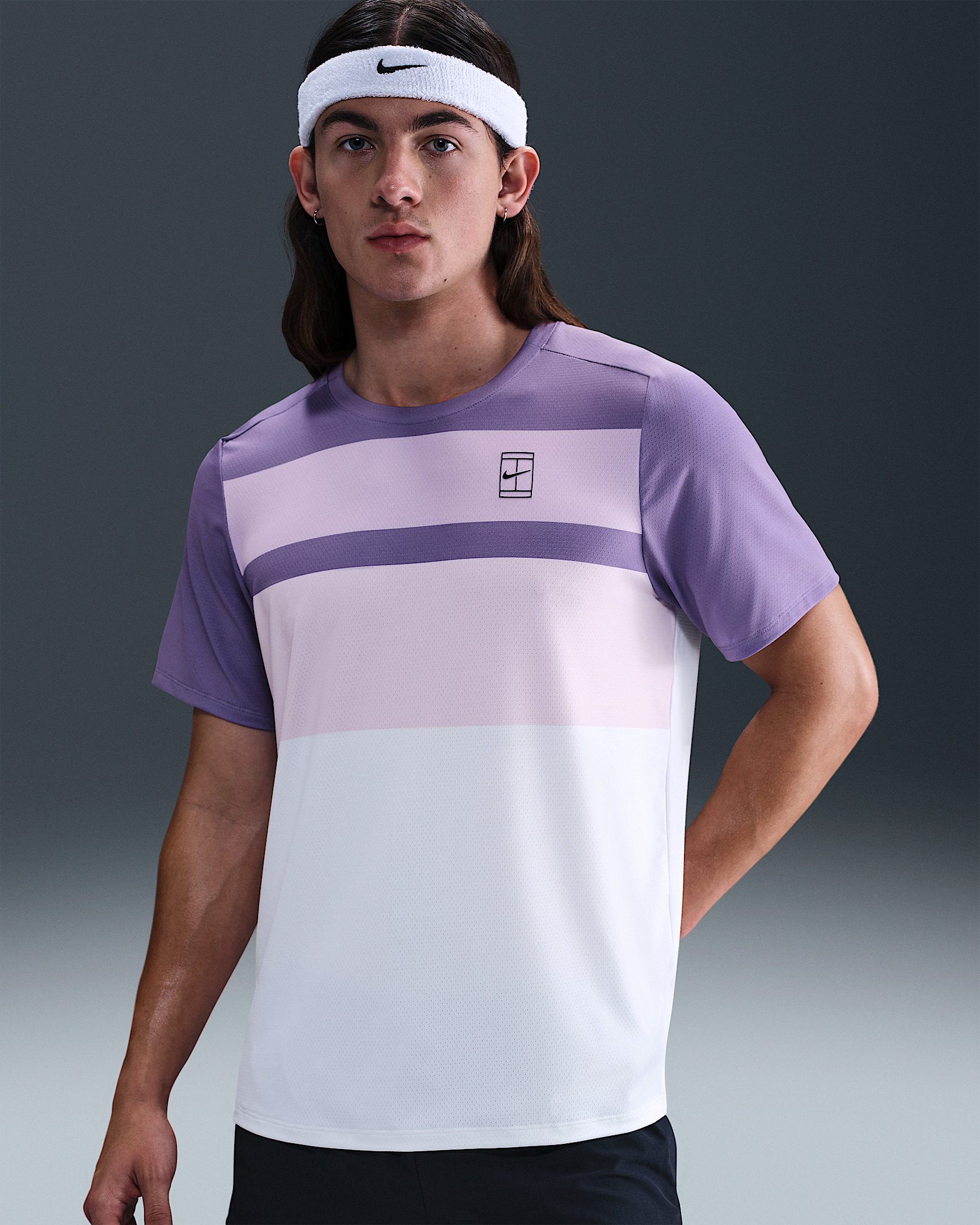 NikeCourt Advantage Men's Tennis Top - 1