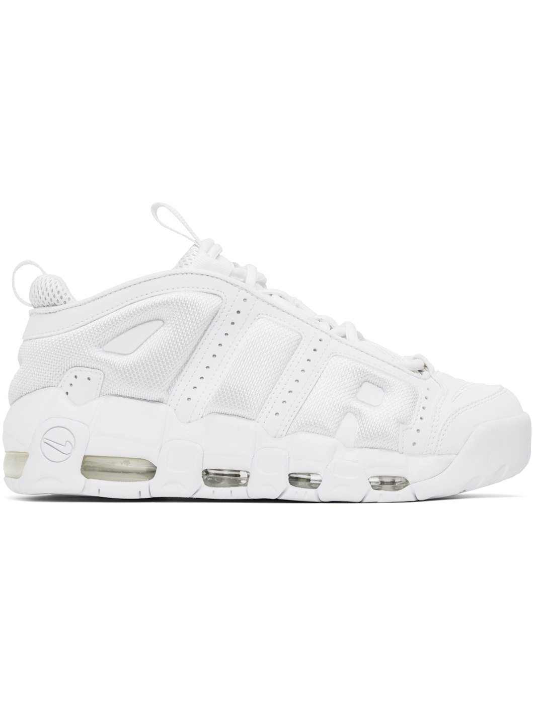 White Air More Uptempo Low Sneakers - 1