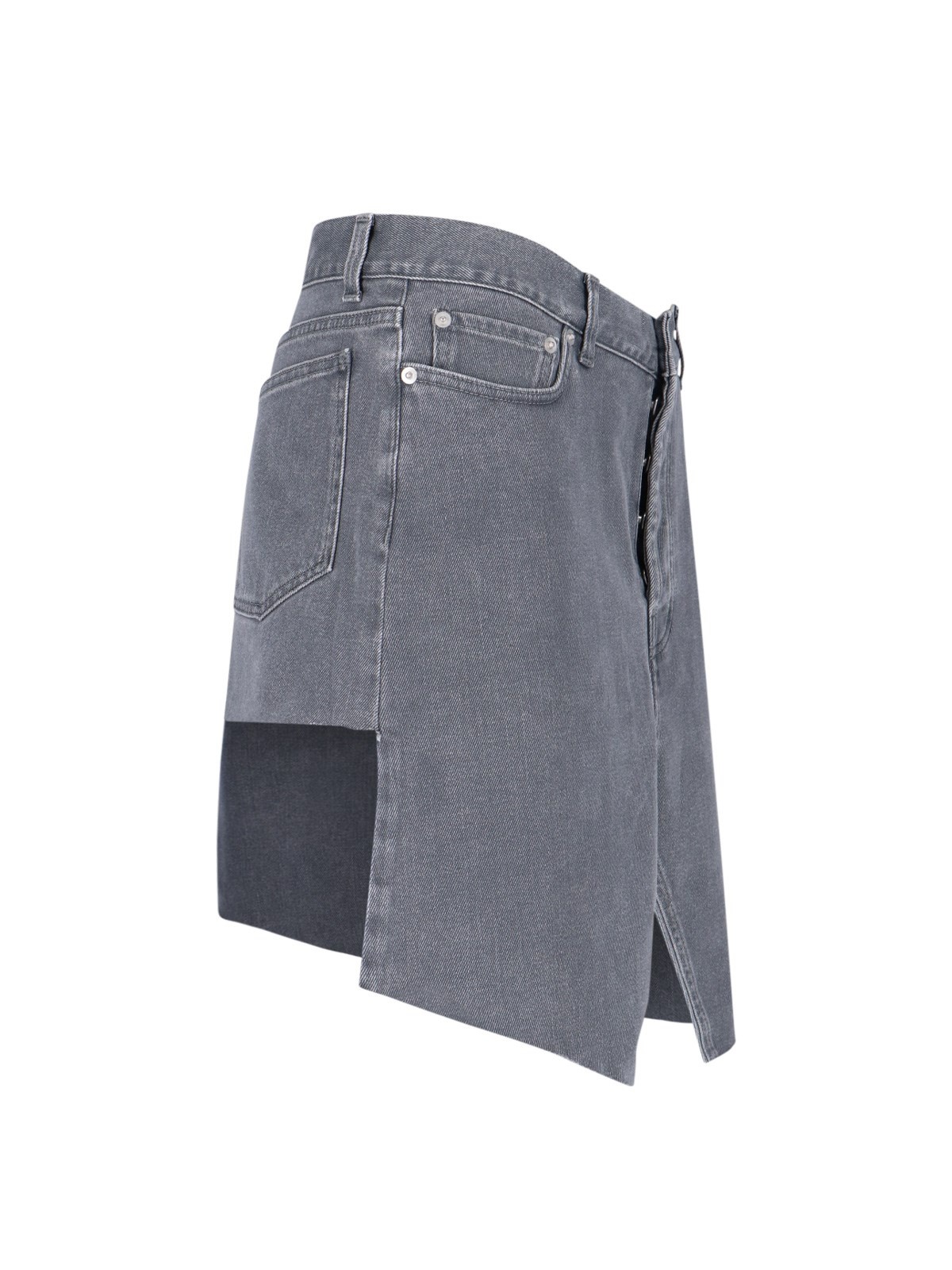 DENIM MINI SKIRT - 3