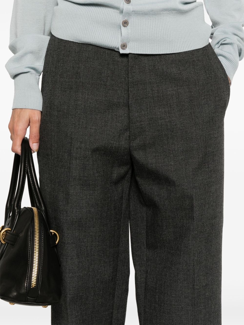 logo-patch trousers - 5