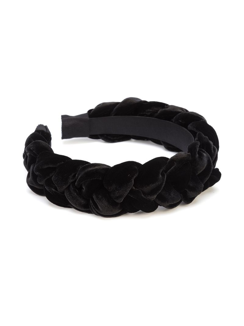 Lori braided-detail headband - 2