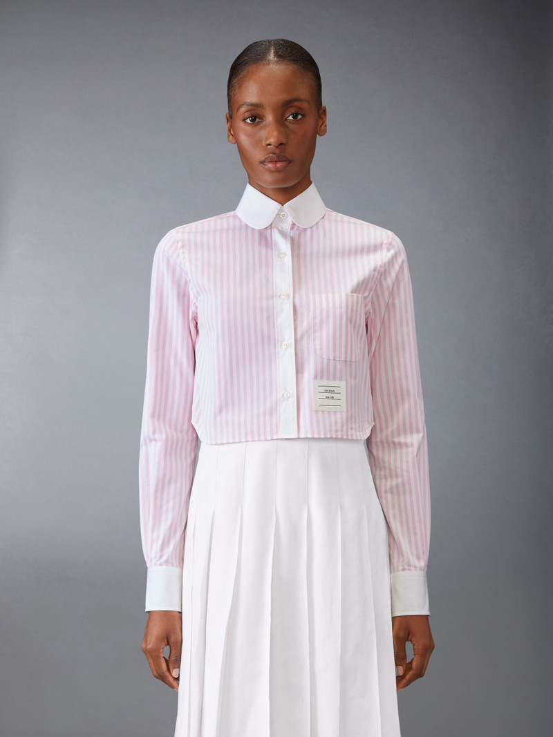 클래식 Poplin Cropped 셔츠 1