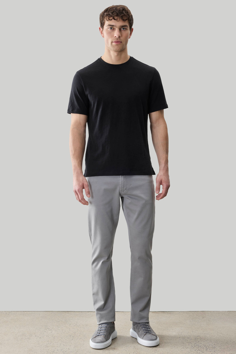 ROBERT BARAKETT Brightwood Short Sleeve Slub Tee outlook