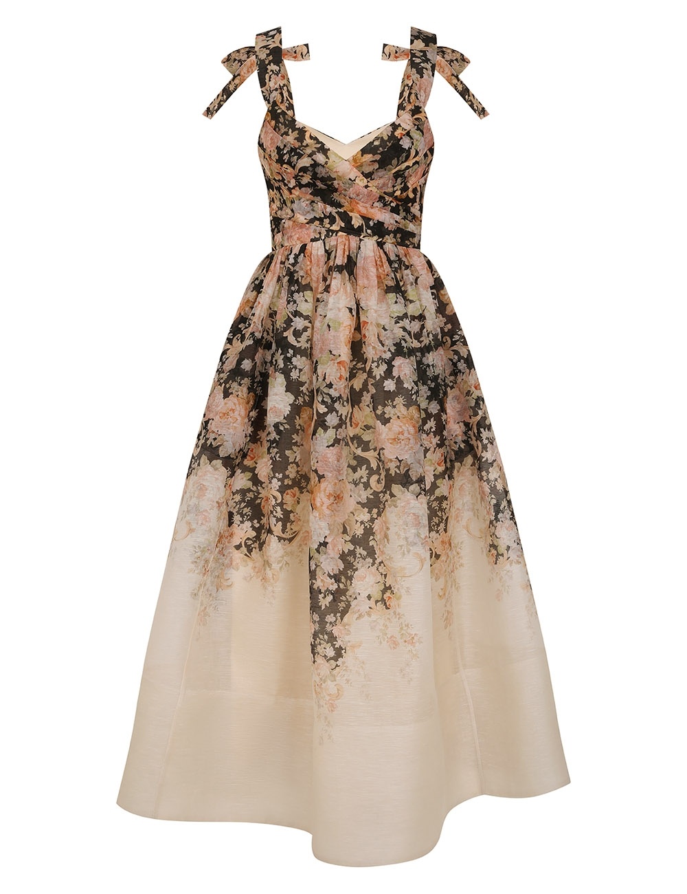 Zimmermann ILLUSTRATION MIDI DRESS | REVERSIBLE