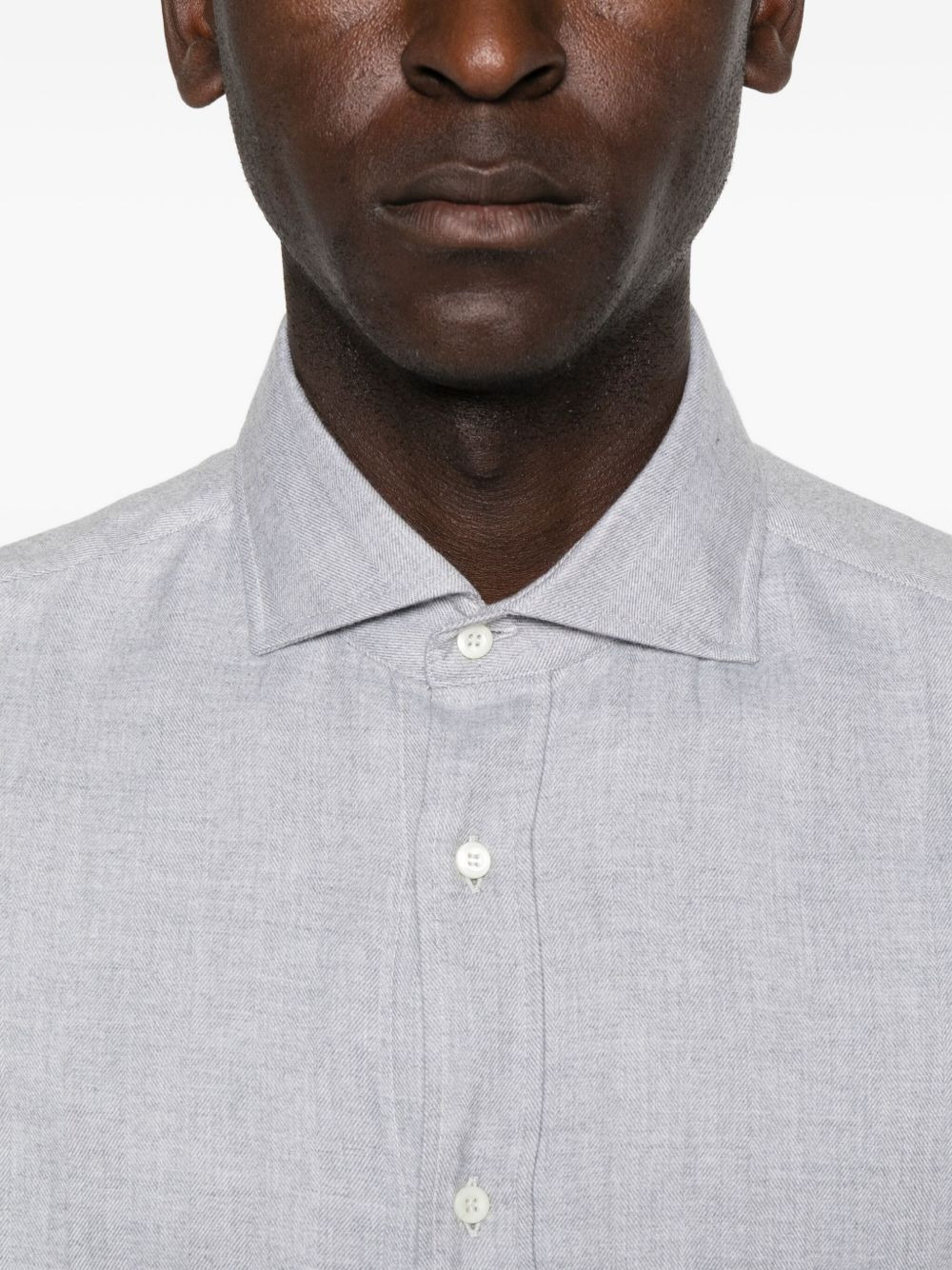 long-sleeve button-down shirt - 5
